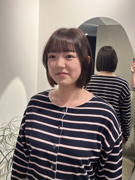 リコル(Licol) ブリーチなし/ピンクブラウン/ボブ