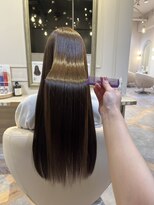 アンド ラ ブランシュ(&.La Blanche)&nbsp;フェミニンロング/メルティカラー/似合わせカット/髪質改善