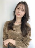 30代40代◎オトナのシースルーバング*ロングへア*顔周りレイヤー