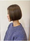 【morio成増/一戸】切りっぱなしストレートミニボブ