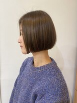 モリオ フロム ロンドン 成増店 【morio成増/一戸】切りっぱなしストレートミニボブ