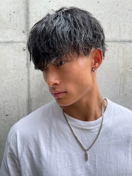 ロンド ローガン 名駅(Lond LOGAN) ツイストスパイラルパーマメンズマッシュ波巻きスパイラルパーマ