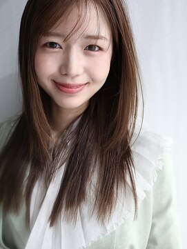 アルテフィーチェ 梅田(artefice) ストレートレイヤースタイル