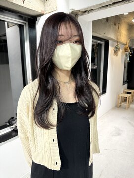 ヨーク(YOKE) 【YOKE】ロングレイヤーラベンダーグレージュ/10代/20代