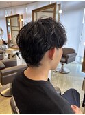 緩めツイストパーマ