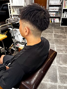 アムレヘアー(amule hair) 【amule hair】漢スキンフェード/20代/30代
