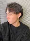 ナチュラルセンターパート/メンズカット/パーマ/センターパー
