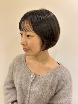 アトリエJD パリ 大通店(Atelier JD PARIS) 顔周りレイヤー×ミニボブ