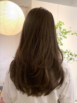 ライン(LINE) ブリーチなしダブルカラー/レイヤーカット