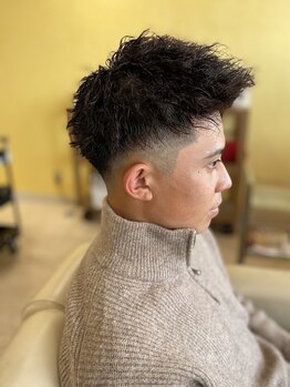 アイデアルヘアー(IDEAL hair)の写真/【メンズonly/大財】再現性が高く朝のスタイリングも楽に時短に導きます!周りと差がつくスタイルへ★