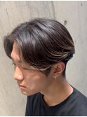 毛流れセンターパート