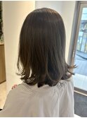 《佐伯》明るめベージュ＊ミディアムレイヤー