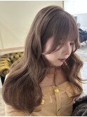 春カラー◎ミルクティーベージュ×夏カラー透明感レイヤー