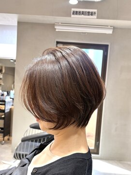 ロンドクロエ 横浜(Lond Chloe) ★乾かしてバームつけたら完成!横浜ショートボブ!ショートヘア