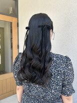 ジャンボ(jamBo)&nbsp;お呼ばれヘア♪ハーフツイン