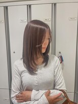 フェイス 伊勢原(FACE。) 【伊勢原】似合わせレイヤーカット×うる艶ブラウンベージュ