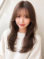 ルシードスタイルサワ(LUCIDO STYLE sawa)&nbsp;韓国びれレイヤー×透けバングロング
