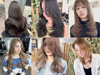 ウィリーベル 沖縄(WILLIE BELLE)の写真/韓国風レイヤーから艶ロングまで♪デザインカラーやハイトーンが映える美髪スタイルをご提案◎[沖縄/北谷]