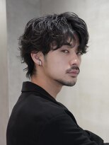 バイフィフス 原宿/表参道(by fifth)&nbsp;シャドウパーマスパイラルパーマルーズパーマセンターパート