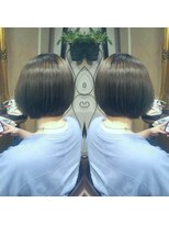 アトリエ アンファン(atelier EnFant)&nbsp;モノトーングレージュwithプレックス&髪質改善