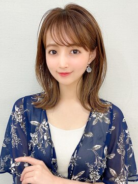 シルクレイ 吉祥寺店(Silk-lei) くびれミディ小顔ヘア★オリーブカラー20代30代/Silk-lei吉祥寺