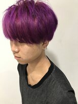 ジェームス(Jyym's)&nbsp;メンズ×マッシュ×パープル