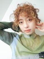 アイティーバイアルバム 藤沢店(IT by ALBUM) ネオアフロヘア_マッシュショートカーキグレージュ_8335