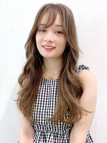 アルバム 新宿(ALBUM SHINJUKU)&nbsp;ロングワンレン_ミニウルフテラコッタくすみブルー_28843