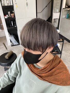 ラフ 難波店(LAFF) #黒髪#ボブルフ#ネビージュ#小顔#ワンレン