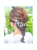 お呼ばれヘアー♪