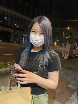 ボアップ 京橋店(boappu) #デザインカラー#ブリーチ#ハイトーンカラー