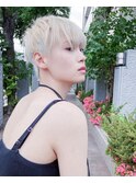 ホワイトブリーチ ショート