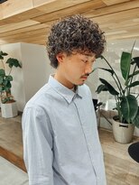 サーリー(SURLY)&nbsp;くるくるパーマポップコーンパーマウルフカット常田マッシュ