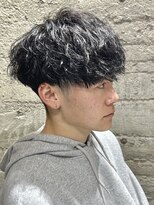 ニアウ 太田店(Niau)&nbsp;波巻きスパイラルパーマメンズマッシュメンズパーマ群馬県太田市