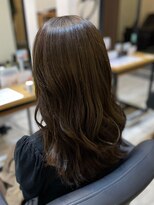 アトリエコア(Atelier Coa)&nbsp;髪質改善トリートメントミルクティーベージュカラーくびれヘア