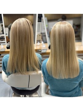 アッシュ 桜木町店(Ash) ブリーチ毛OK 髪質改善ストレート【横浜/桜木町/艶髪】