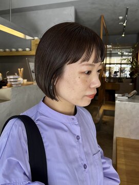 ミー(mii) 【mii】ボブスタイル/ブリーチなしカラー