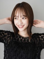 ガーランド (Garland)&nbsp;小顔ボブ顔周りレイヤー切りっぱなしシースルー前髪原宿神宮前