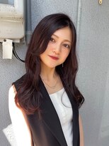 メゾン(Maison)&nbsp;大人可愛いパープルピンク透明感カラーイルミナ名古屋/矢場町/栄