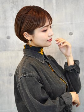 アイスバーグ ウェスト 清澄白河(eyesburg W/est) 20代30代大人可愛い★小顔ボブ丸みショートウルフカット