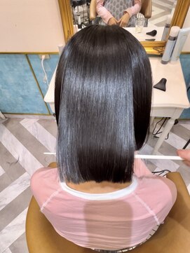 ロンドアベニール 北千住(Lond avenir) サラ艶美髪☆美髪ボブ/美髪縮毛矯正[北千住]