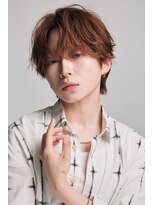 リップスヘアー 渋谷 annex(LIPPS hair)&nbsp;リバースセンターパート　ニュアンスパーマ