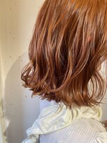 シラソル 八王子北口(Gilasol)&nbsp;オレンジカラー×肩ラインボブ