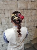 ロング×ヘアアレンジ