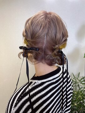 マル 薬院浄水店(MAR.co) ツインヘアアレンジ