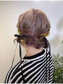 ツインヘアアレンジ