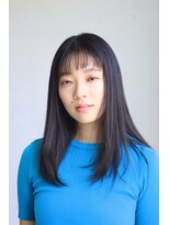 ヘアー 4038(HAIR.4038)&nbsp;大人のカラーリング透け感アッシュブラック