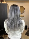 【函館】ホワイトハイトーンバレイヤージュ20代30代40代【美容室