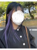 イヤリングカラー☆ホワイトラベンダー