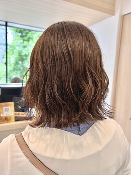 アンフレール ゆるふわボブ